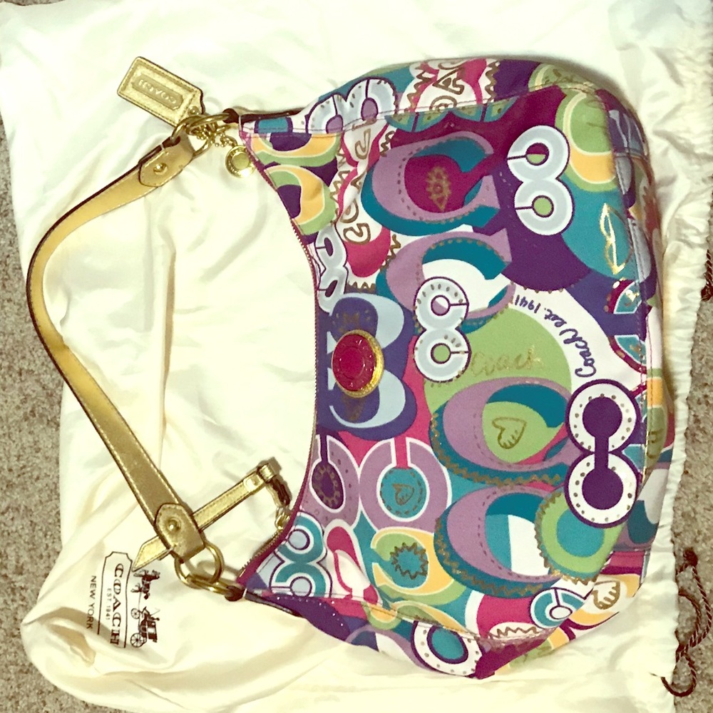 Coach Hobo bag. New in satin bag.